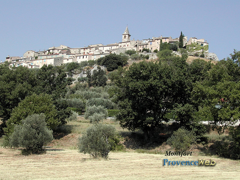 Montfort Alpes de Haute Provence Provence Web
